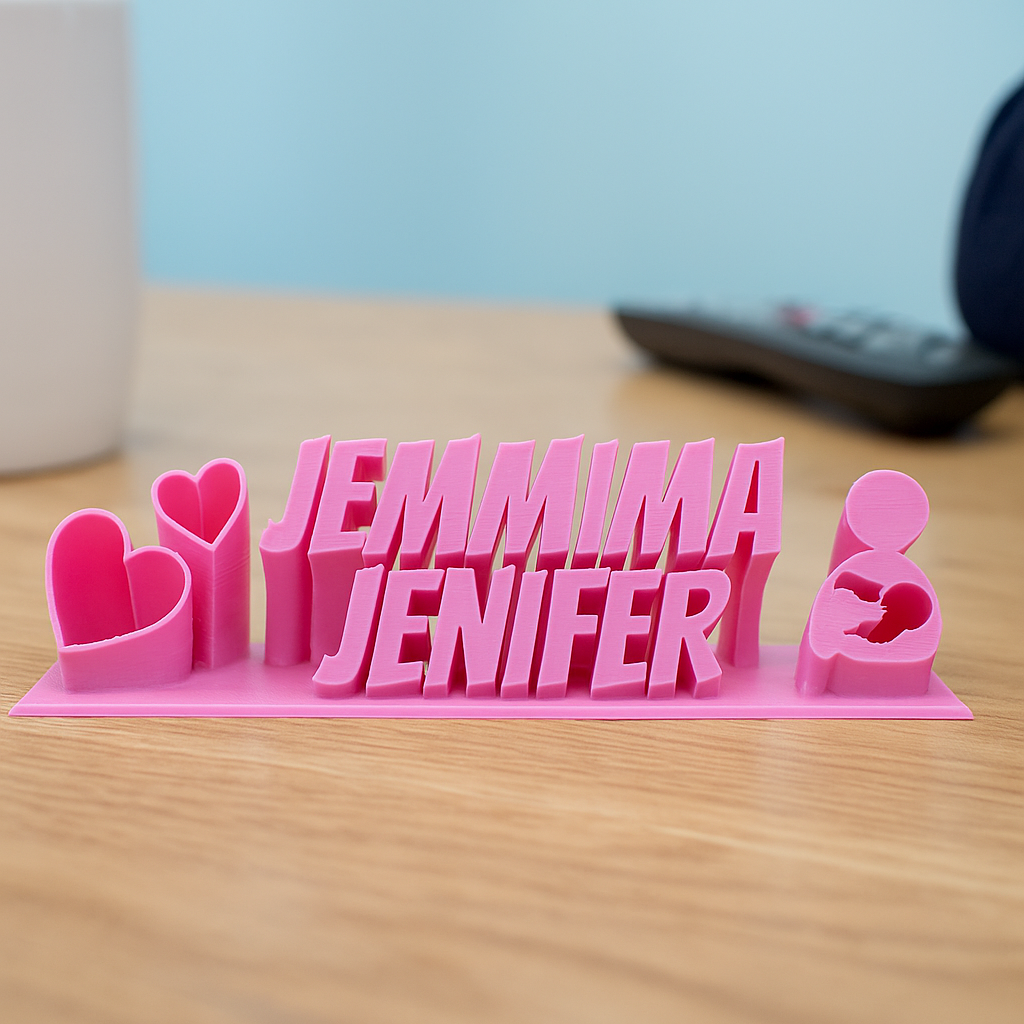 Desk Name Plate