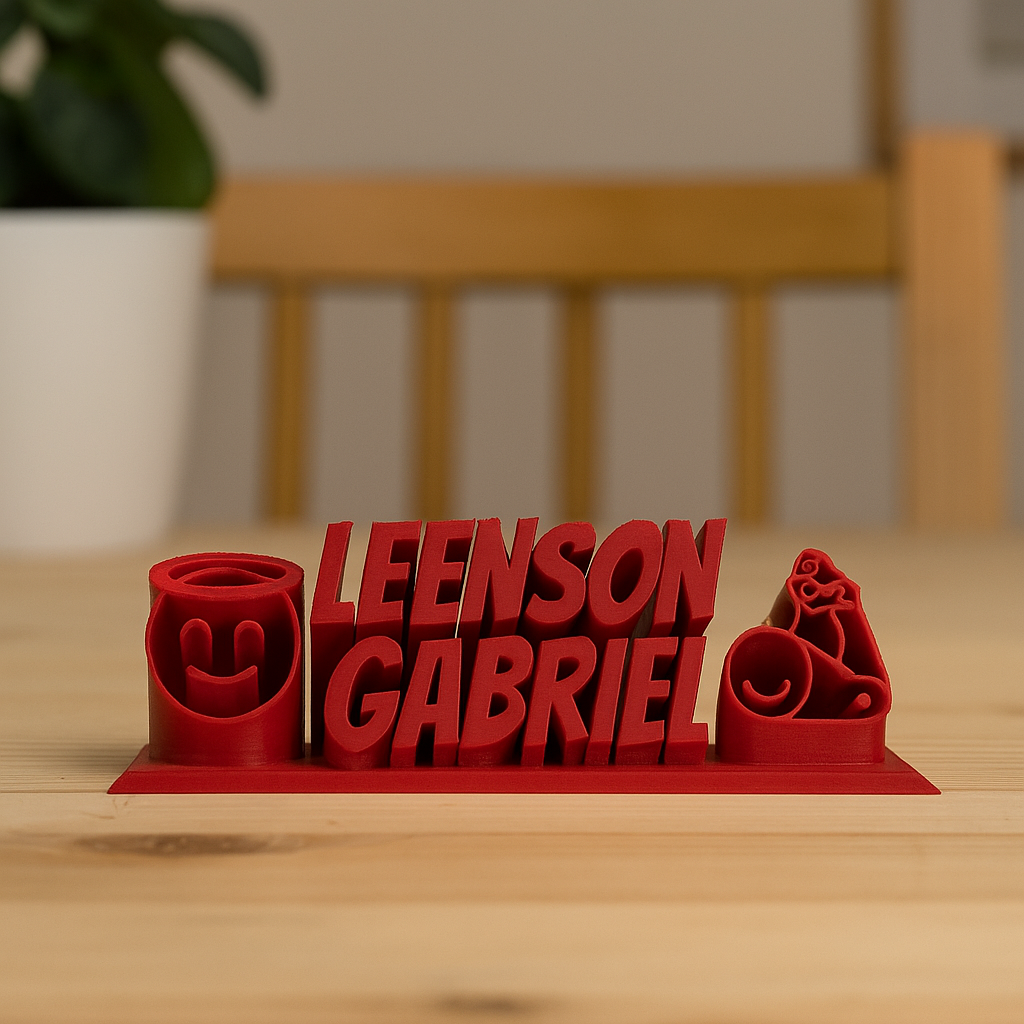 Desk Name Plate