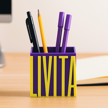 Pen Stand with Name