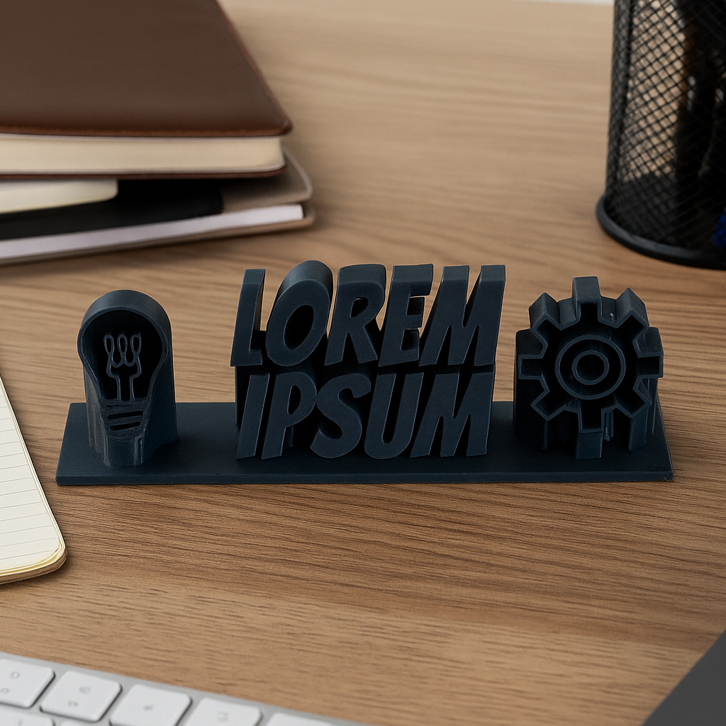 Desk Name Plate